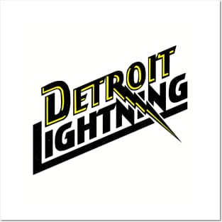 Defunct Detroit Lightning Hockey Posters and Art